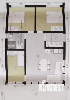 Дом 109м², 1-этажный, на длительный срок,