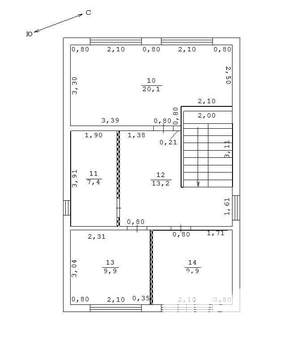 Дом 134м², 2-этажный, участок 4 сот.