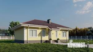 Коттедж 118м², 1-этажный, участок 6 сот.