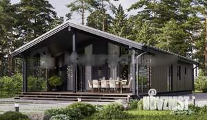 Дом 97м², 1-этажный, участок 18 сот.