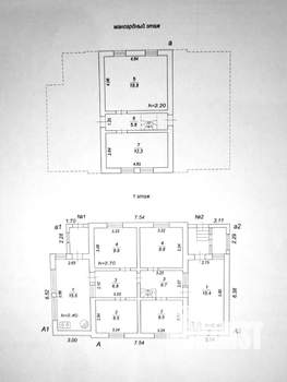 Дом 118м², 2-этажный, участок 13 сот.  