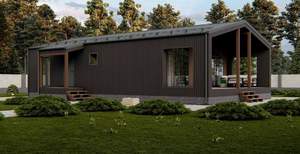 Дом 110м&sup2;, 1-этажный, участок 9 сот.  