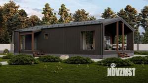 Дом 110м&sup2;, 1-этажный, участок 9 сот.  