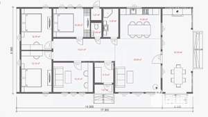 Дом 120м², 1-этажный, участок 12 сот.  