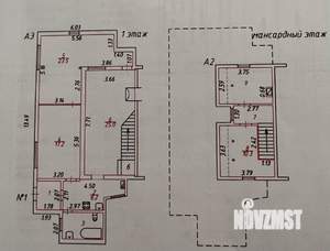 Дом 108м², 2-этажный, участок 3 сот.  