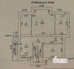 Дом 295м², 2-этажный, участок 6 сот.  