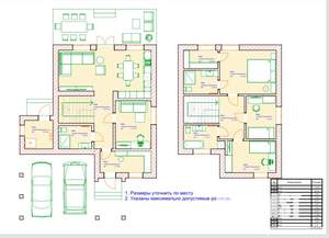 Коттедж 145м², 2-этажный, участок 5 сот.  