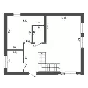 Дом 154м², 2-этажный, участок 5 сот.  