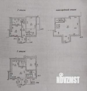 Дом 150м², 3-этажный, участок 3 сот.  