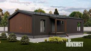 Дом 110м&sup2;, 1-этажный, участок 9 сот.  