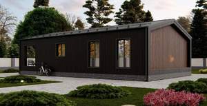 Дом 110м&sup2;, 1-этажный, участок 9 сот.  