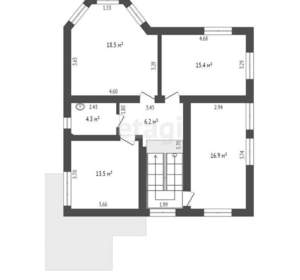 Дом 228м², 4-этажный, участок 7 сот.  