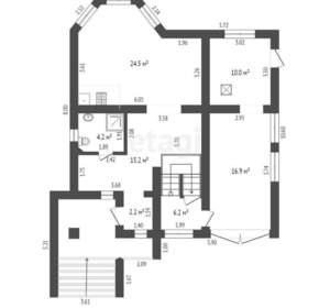 Дом 228м², 4-этажный, участок 7 сот.  