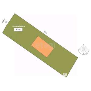 Дом 120м², 1-этажный, участок 5 сот.  
