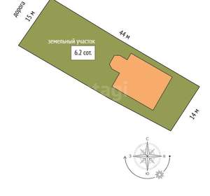 Дом 280м², 3-этажный, участок 6 сот.  
