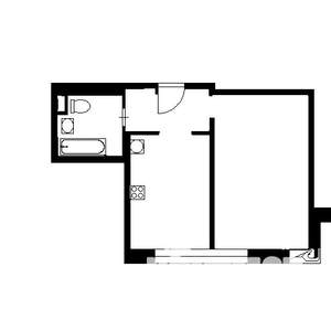 1-к квартира, на длительный срок, 40м2, 12/25 этаж