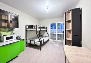 Студия квартира, на длительный срок, 24м2, 17/25 этаж