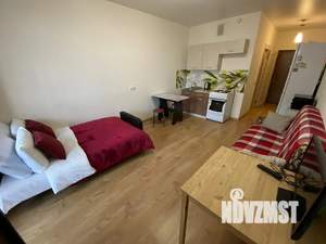 Студия квартира, посуточно, 35м2, 10/22 этаж