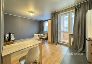 Студия квартира, на длительный срок, 30м2, 12/22 этаж