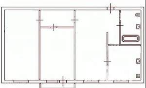 3-к квартира, на длительный срок, 60м2, 5/5 этаж