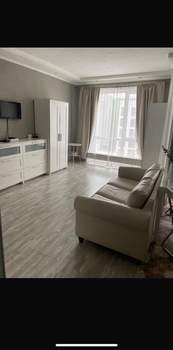 Студия квартира, на длительный срок, 43м2, 8/9 этаж