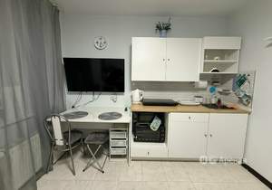 Студия квартира, на длительный срок, 19м2, 5/18 этаж