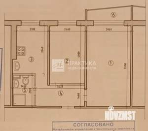2-к квартира, на длительный срок, 45м2, 5/9 этаж