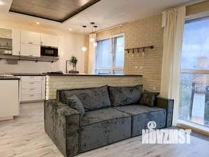 Студия квартира, посуточно, 42м2, 16/17 этаж