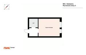 1-к квартира, на длительный срок, 27м2, 5/15 этаж