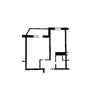 1-к квартира, на длительный срок, 45м2, 19/25 этаж