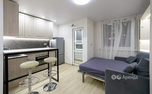 Студия квартира, на длительный срок, 22м2, 10/17 этаж