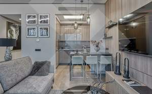 Студия квартира, на длительный срок, 41м2, 9/40 этаж