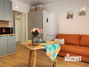 Студия квартира, на длительный срок, 23м2, 24/25 этаж