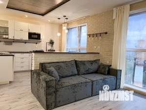 Студия квартира, посуточно, 42м2, 16/17 этаж