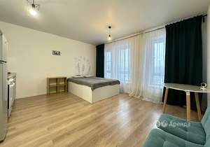 Студия квартира, на длительный срок, 27м2, 5/15 этаж