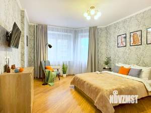 1-к квартира, посуточно, 42м2, 7/17 этаж