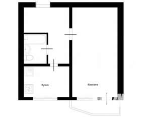 1-к квартира, на длительный срок, 40м2, 10/19 этаж