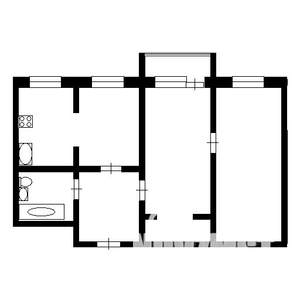 3-к квартира, на длительный срок, 60м2, 7/9 этаж