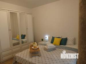 1-к квартира, посуточно, 44м2, 9/17 этаж