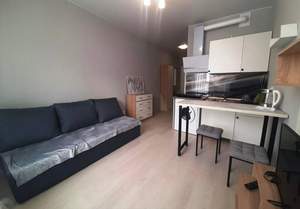 Студия квартира, на длительный срок, 19м2, 15/22 этаж