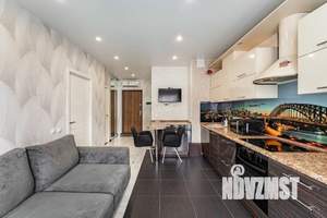 1-к квартира, посуточно, 44м2, 1/1 этаж