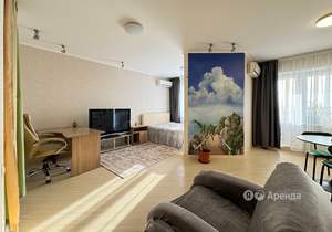 Студия квартира, на длительный срок, 42м2, 15/17 этаж