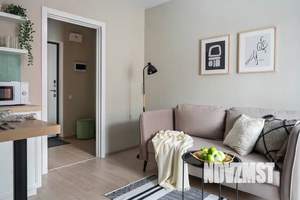 1-к квартира, посуточно, 22м2, 9/25 этаж