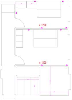 2-к квартира, на длительный срок, 40м2, 2/3 этаж