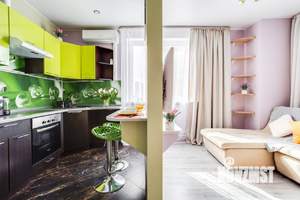 1-к квартира, посуточно, 36м2, 1/1 этаж