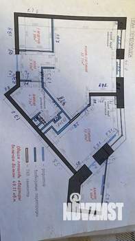 2-к квартира, на длительный срок, 49м2, 7/24 этаж