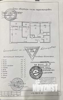 3-к квартира, на длительный срок, 62м2, 4/9 этаж