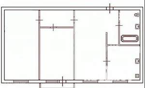 3-к квартира, на длительный срок, 60м2, 5/5 этаж
