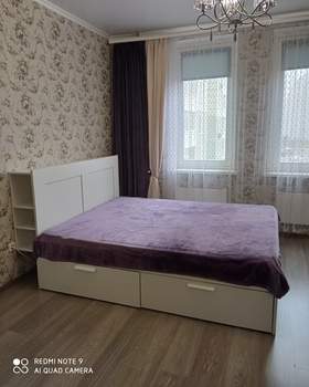 1-к квартира, на длительный срок, 40м2, 2/18 этаж