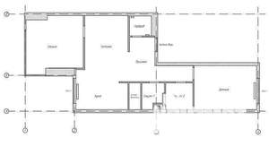 3-к квартира, на длительный срок, 60м2, 24/25 этаж